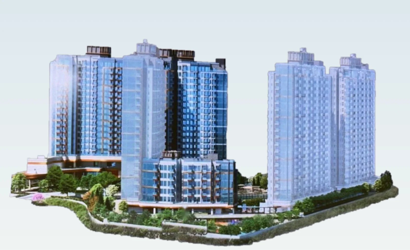YOHO SEASONS 第1A期及其他住宅大樓外觀示意圖